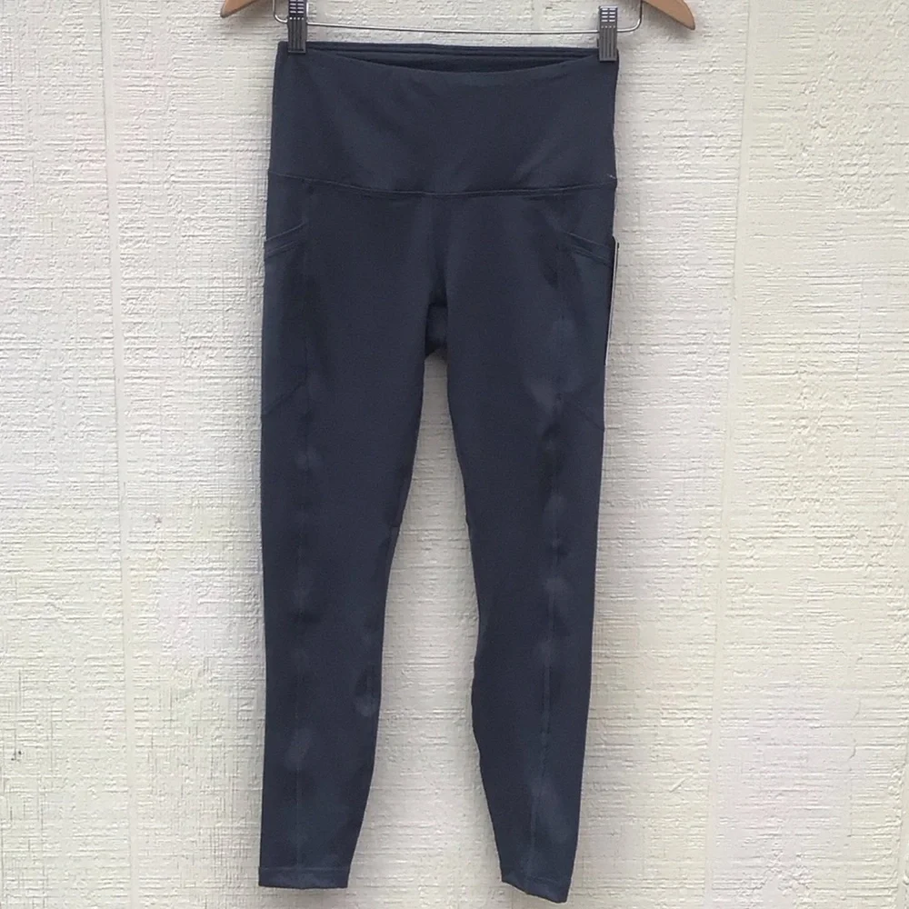 Velocity ankle leggings no sweat tru dry technology High-Waisted Gray Leggings